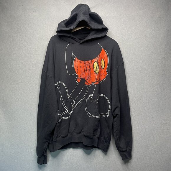 Men's XL Disney Parks Pullover Hooded Mickey Mouse Sweatshirt - Picture 1 of 6